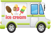 an ice cream truck